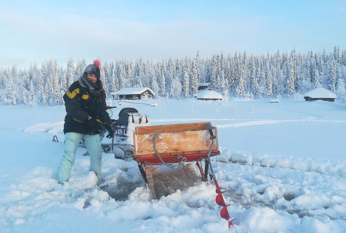 Lapland Snow Cabin Masugnsbyn Buitenkant foto